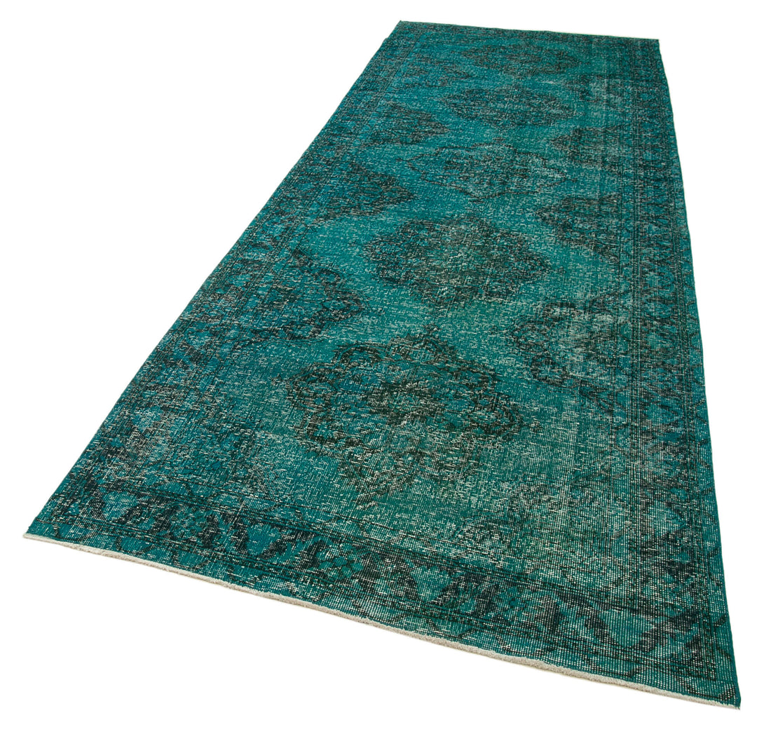Handmade Overdyed Runner > Design# OL-AC-21739 > Size: 4'-7" x 13'-3", Carpet Culture Rugs, Handmade Rugs, NYC Rugs, New Rugs, Shop Rugs, Rug Store, Outlet Rugs, SoHo Rugs, Rugs in USA