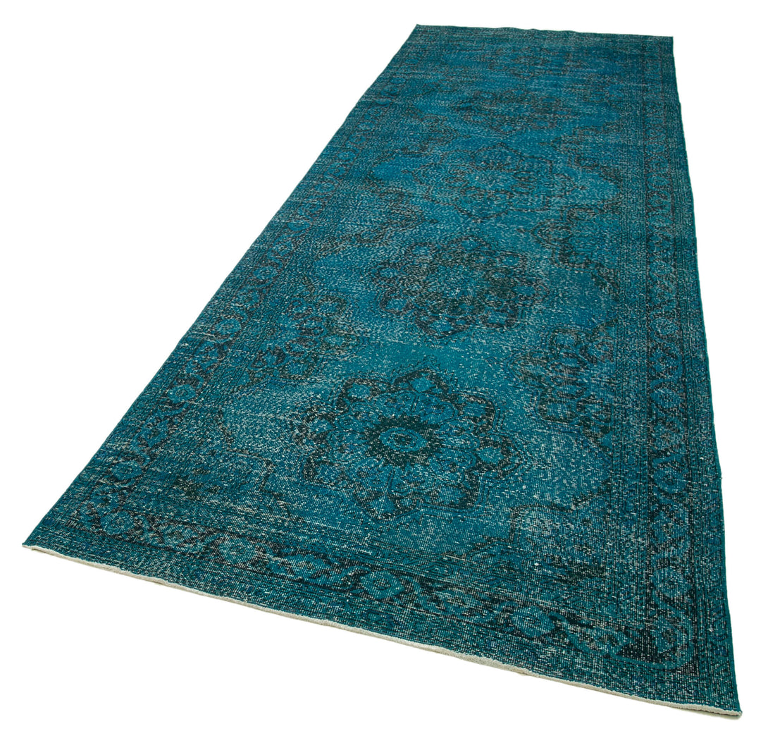 Handmade Overdyed Runner > Design# OL-AC-21740 > Size: 4'-6" x 14'-0", Carpet Culture Rugs, Handmade Rugs, NYC Rugs, New Rugs, Shop Rugs, Rug Store, Outlet Rugs, SoHo Rugs, Rugs in USA