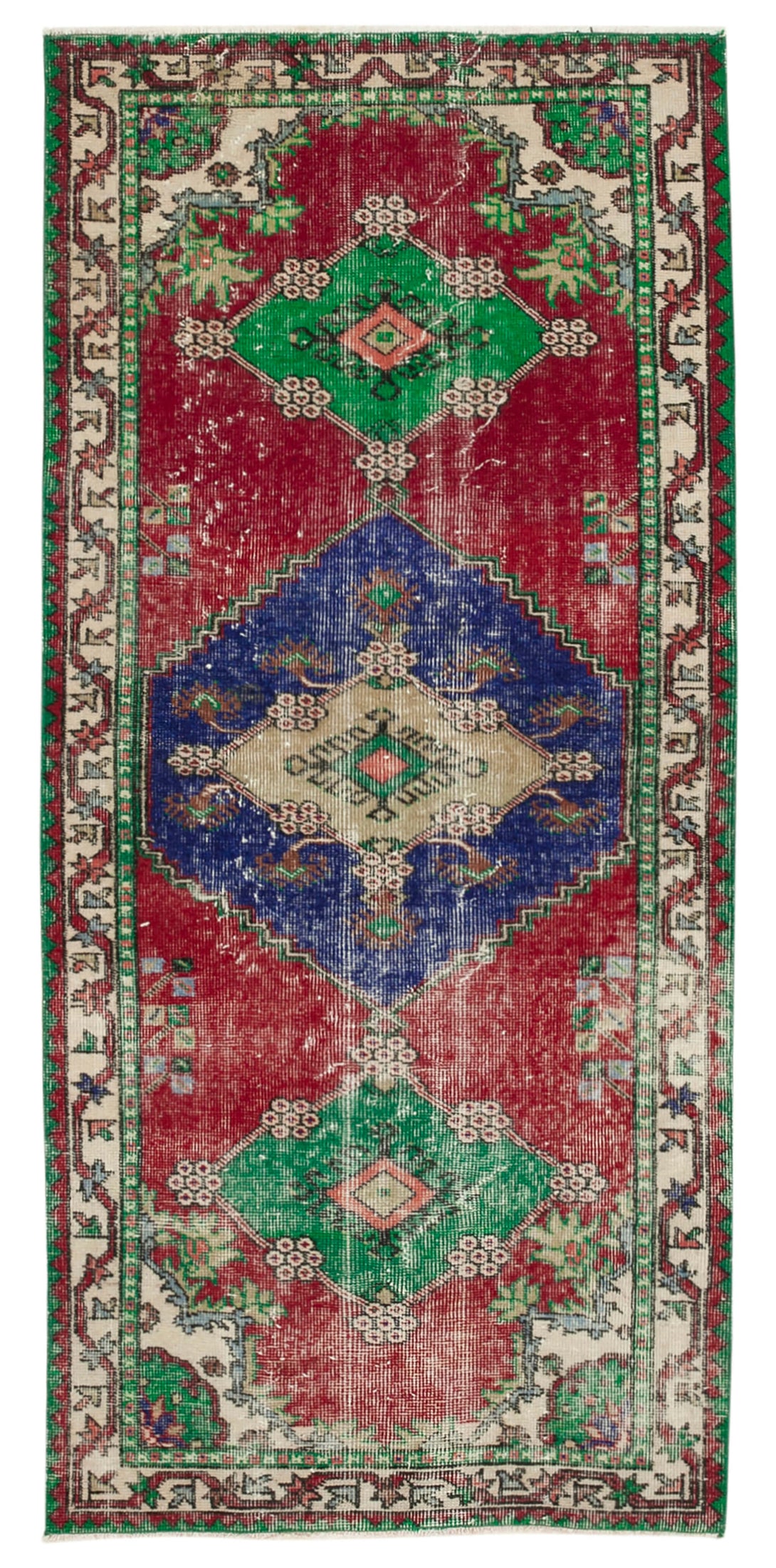 Handmade Geometric Runner > Design# OL-AC-21753 > Size: 3'-0" x 6'-6", Carpet Culture Rugs, Handmade Rugs, NYC Rugs, New Rugs, Shop Rugs, Rug Store, Outlet Rugs, SoHo Rugs, Rugs in USA