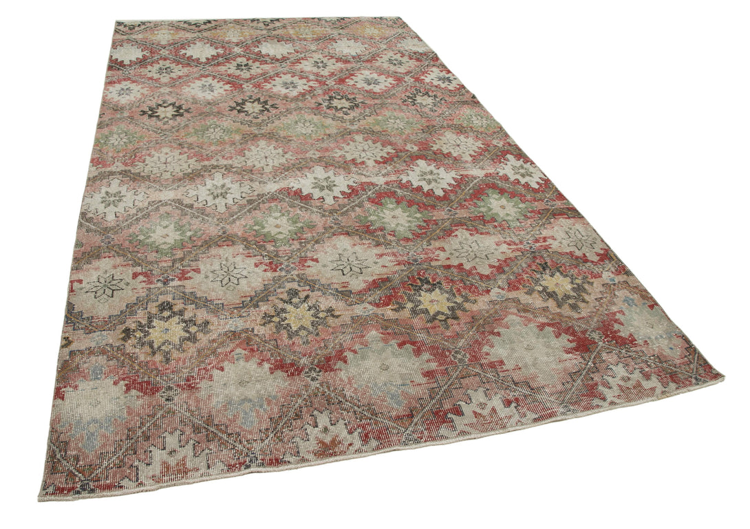 Handmade Geometric Area Rug > Design# OL-AC-21768 > Size: 5'-11" x 10'-3", Carpet Culture Rugs, Handmade Rugs, NYC Rugs, New Rugs, Shop Rugs, Rug Store, Outlet Rugs, SoHo Rugs, Rugs in USA