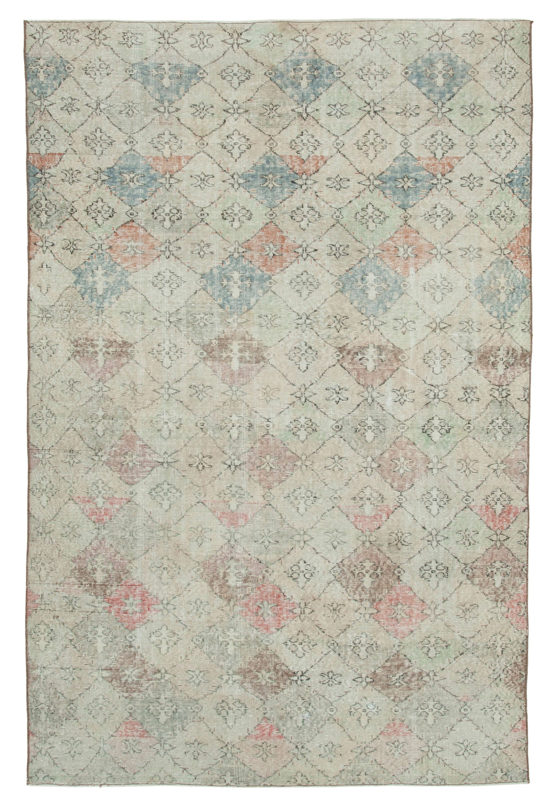 Handmade Geometric Area Rug > Design# OL-AC-21795 > Size: 5'-11" x 9'-2", Carpet Culture Rugs, Handmade Rugs, NYC Rugs, New Rugs, Shop Rugs, Rug Store, Outlet Rugs, SoHo Rugs, Rugs in USA