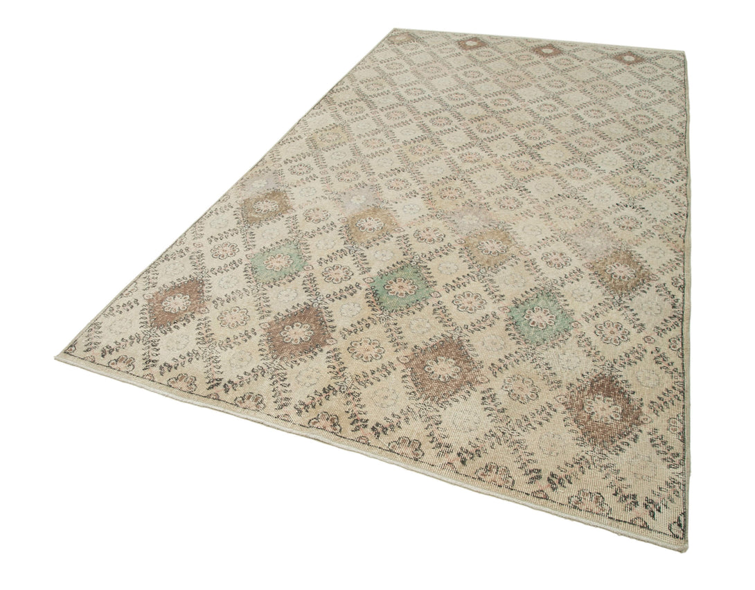 Handmade Geometric Runner > Design# OL-AC-21812 > Size: 5'-6" x 9'-11", Carpet Culture Rugs, Handmade Rugs, NYC Rugs, New Rugs, Shop Rugs, Rug Store, Outlet Rugs, SoHo Rugs, Rugs in USA