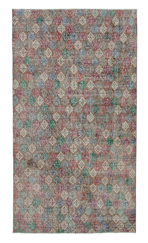 Handmade Geometric Area Rug > Design# OL-AC-21815 > Size: 4'-9" x 8'-9", Carpet Culture Rugs, Handmade Rugs, NYC Rugs, New Rugs, Shop Rugs, Rug Store, Outlet Rugs, SoHo Rugs, Rugs in USA