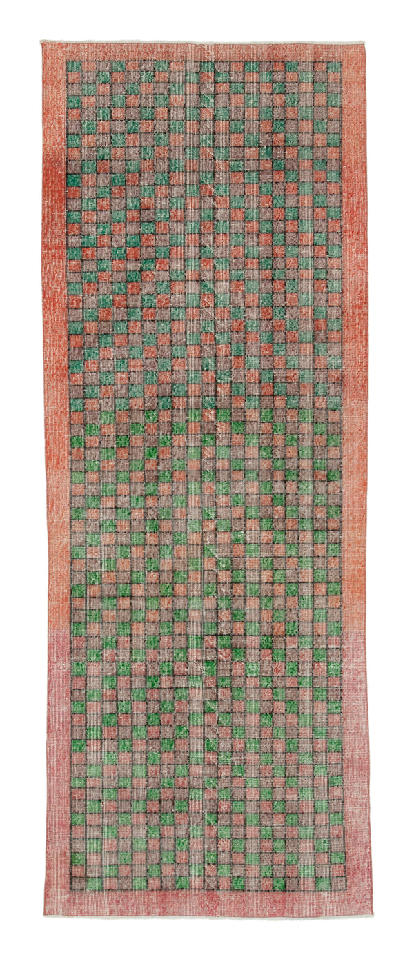 Handmade Geometric Runner > Design# OL-AC-21822 > Size: 3'-11" x 10'-6", Carpet Culture Rugs, Handmade Rugs, NYC Rugs, New Rugs, Shop Rugs, Rug Store, Outlet Rugs, SoHo Rugs, Rugs in USA