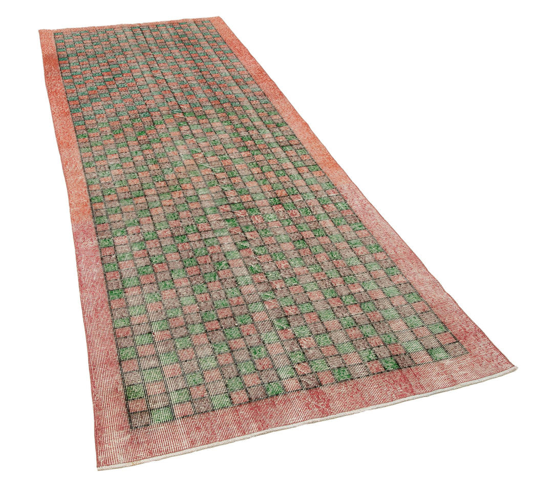 Handmade Geometric Runner > Design# OL-AC-21822 > Size: 3'-11" x 10'-6", Carpet Culture Rugs, Handmade Rugs, NYC Rugs, New Rugs, Shop Rugs, Rug Store, Outlet Rugs, SoHo Rugs, Rugs in USA