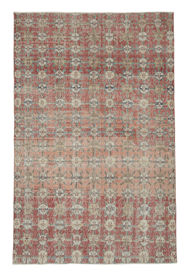 Handmade Geometric Area Rug > Design# OL-AC-21835 > Size: 6'-1" x 9'-5", Carpet Culture Rugs, Handmade Rugs, NYC Rugs, New Rugs, Shop Rugs, Rug Store, Outlet Rugs, SoHo Rugs, Rugs in USA
