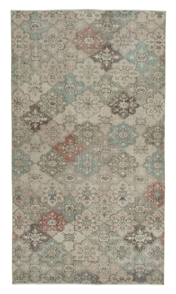 Handmade Geometric Area Rug > Design# OL-AC-21861 > Size: 5'-5" x 9'-6", Carpet Culture Rugs, Handmade Rugs, NYC Rugs, New Rugs, Shop Rugs, Rug Store, Outlet Rugs, SoHo Rugs, Rugs in USA