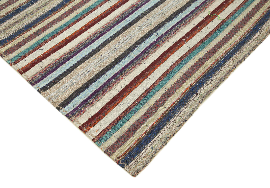 Handmade Kilim Area Rug > Design# OL-AC-22023 > Size: 7'-4" x 9'-10", Carpet Culture Rugs, Handmade Rugs, NYC Rugs, New Rugs, Shop Rugs, Rug Store, Outlet Rugs, SoHo Rugs, Rugs in USA
