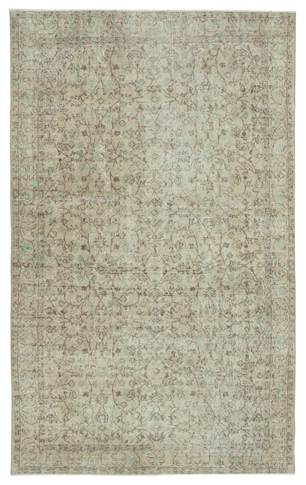 Handmade White Wash Area Rug > Design# OL-AC-22392 > Size: 5'-8" x 9'-1", Carpet Culture Rugs, Handmade Rugs, NYC Rugs, New Rugs, Shop Rugs, Rug Store, Outlet Rugs, SoHo Rugs, Rugs in USA