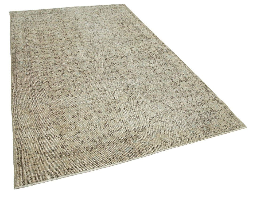 Handmade White Wash Area Rug > Design# OL-AC-22392 > Size: 5'-8" x 9'-1", Carpet Culture Rugs, Handmade Rugs, NYC Rugs, New Rugs, Shop Rugs, Rug Store, Outlet Rugs, SoHo Rugs, Rugs in USA