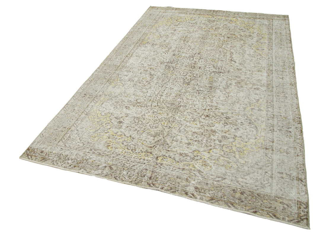 Handmade White Wash Area Rug > Design# OL-AC-22397 > Size: 5'-5" x 8'-10", Carpet Culture Rugs, Handmade Rugs, NYC Rugs, New Rugs, Shop Rugs, Rug Store, Outlet Rugs, SoHo Rugs, Rugs in USA