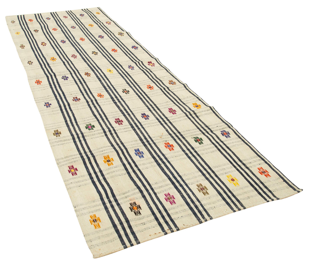 Handmade Kilim Runner > Design# OL-AC-23526 > Size: 3'-9" x 11'-11", Carpet Culture Rugs, Handmade Rugs, NYC Rugs, New Rugs, Shop Rugs, Rug Store, Outlet Rugs, SoHo Rugs, Rugs in USA