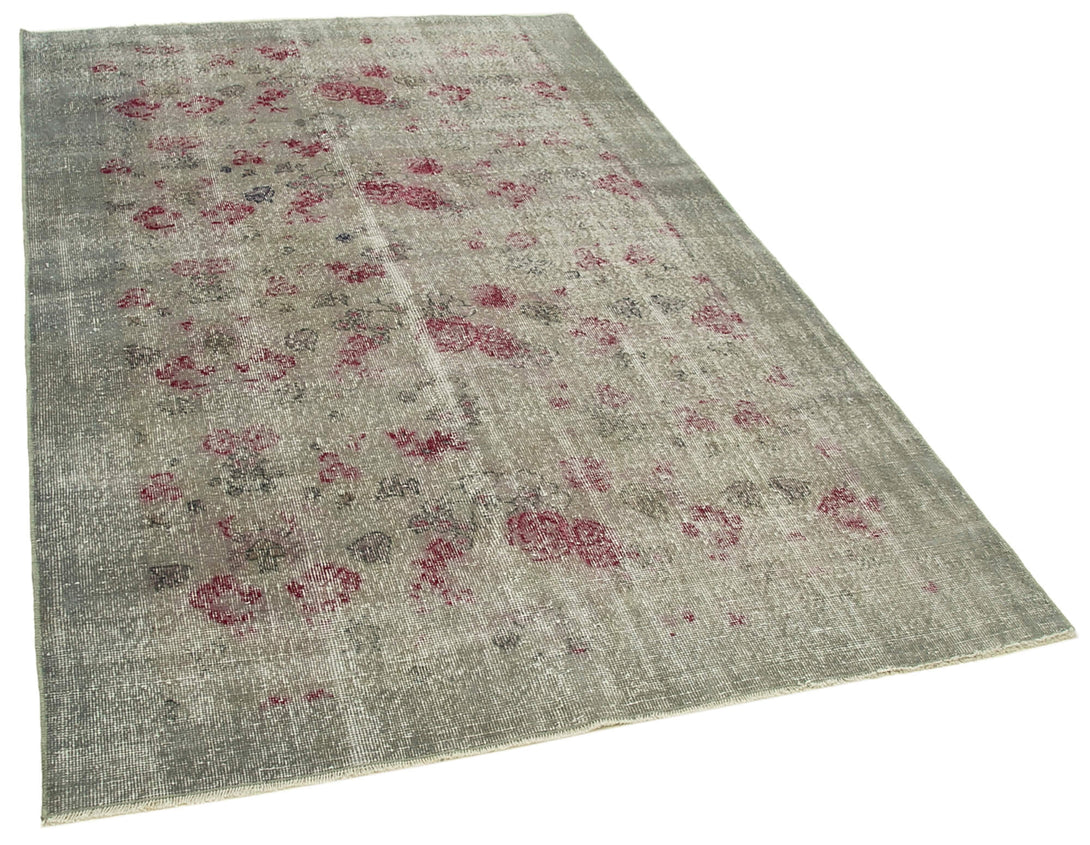 Handmade Overdyed Area Rug > Design# OL-AC-23757 > Size: 4'-9" x 7'-7", Carpet Culture Rugs, Handmade Rugs, NYC Rugs, New Rugs, Shop Rugs, Rug Store, Outlet Rugs, SoHo Rugs, Rugs in USA