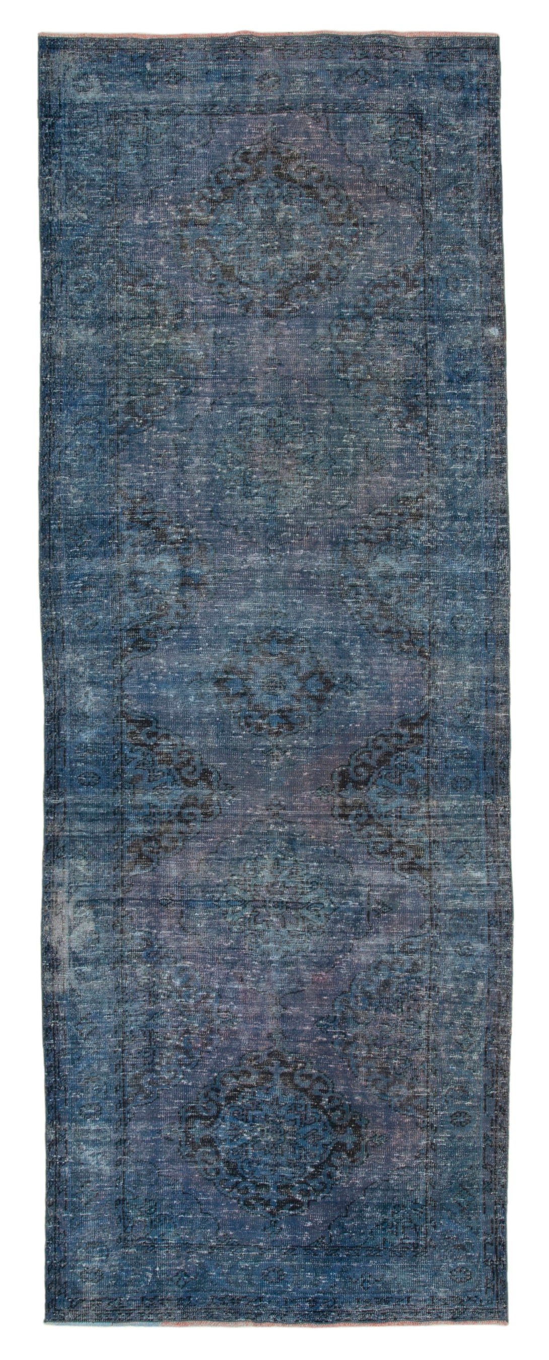 Handmade Overdyed Runner > Design# OL-AC-24175 > Size: 4'-7" x 12'-6", Carpet Culture Rugs, Handmade Rugs, NYC Rugs, New Rugs, Shop Rugs, Rug Store, Outlet Rugs, SoHo Rugs, Rugs in USA