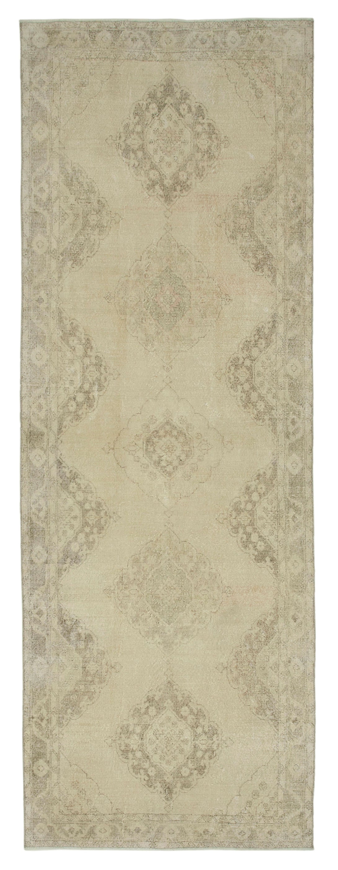 Handmade Vintage Runner > Design# OL-AC-24185 > Size: 4'-5" x 12'-8", Carpet Culture Rugs, Handmade Rugs, NYC Rugs, New Rugs, Shop Rugs, Rug Store, Outlet Rugs, SoHo Rugs, Rugs in USA