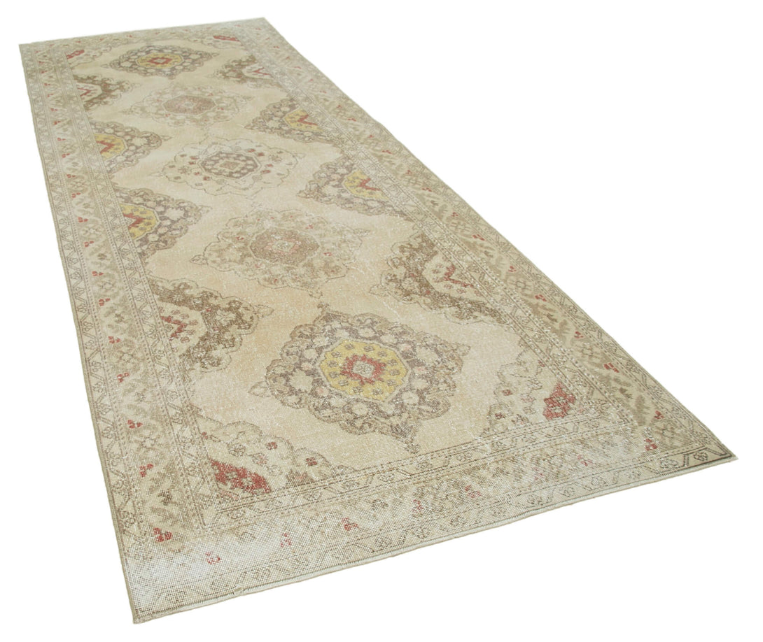 Handmade Vintage Runner > Design# OL-AC-24191 > Size: 4'-9" x 12'-6", Carpet Culture Rugs, Handmade Rugs, NYC Rugs, New Rugs, Shop Rugs, Rug Store, Outlet Rugs, SoHo Rugs, Rugs in USA