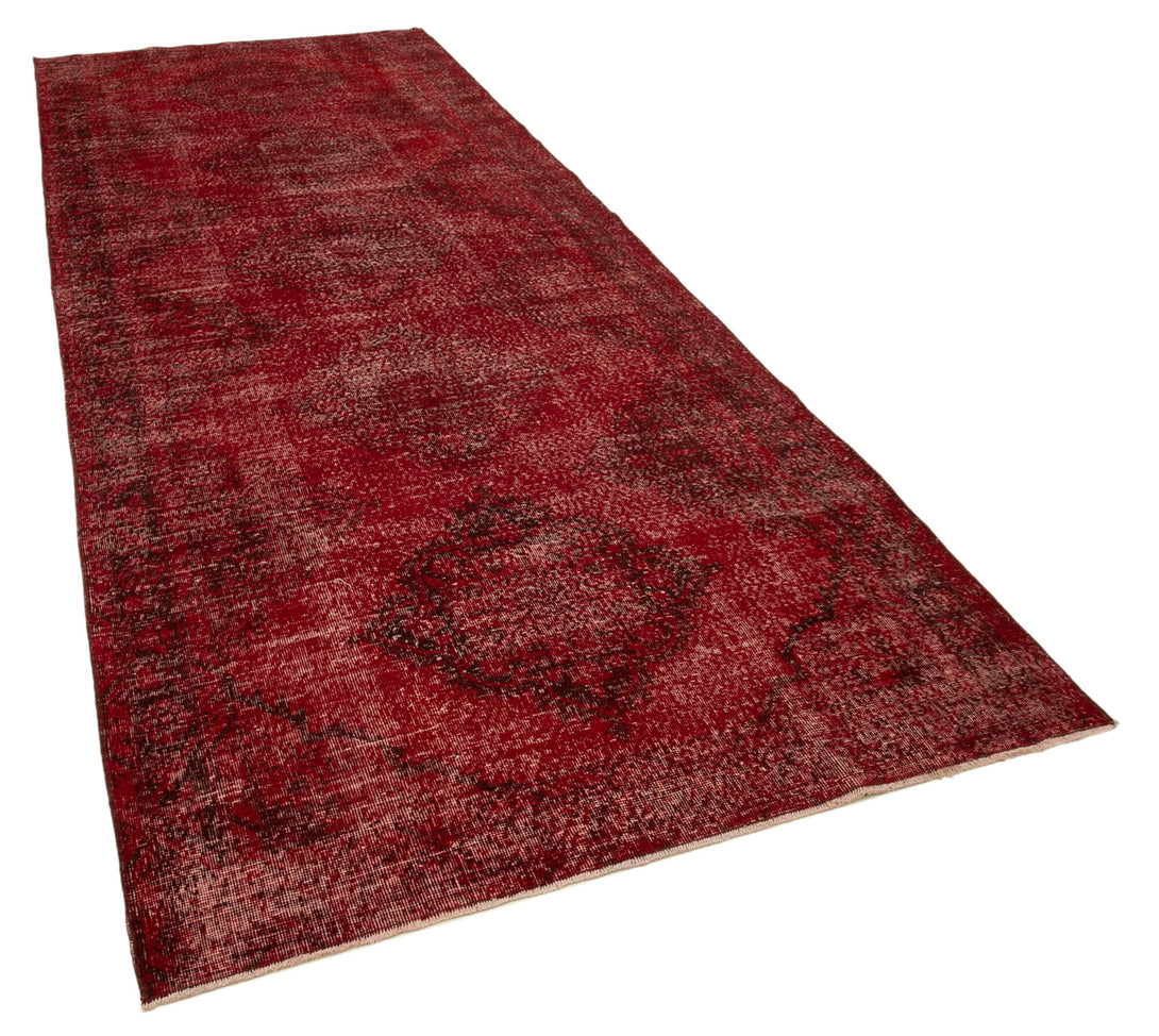 Handmade Overdyed Runner > Design# OL-AC-24195 > Size: 4'-10" x 12'-7", Carpet Culture Rugs, Handmade Rugs, NYC Rugs, New Rugs, Shop Rugs, Rug Store, Outlet Rugs, SoHo Rugs, Rugs in USA