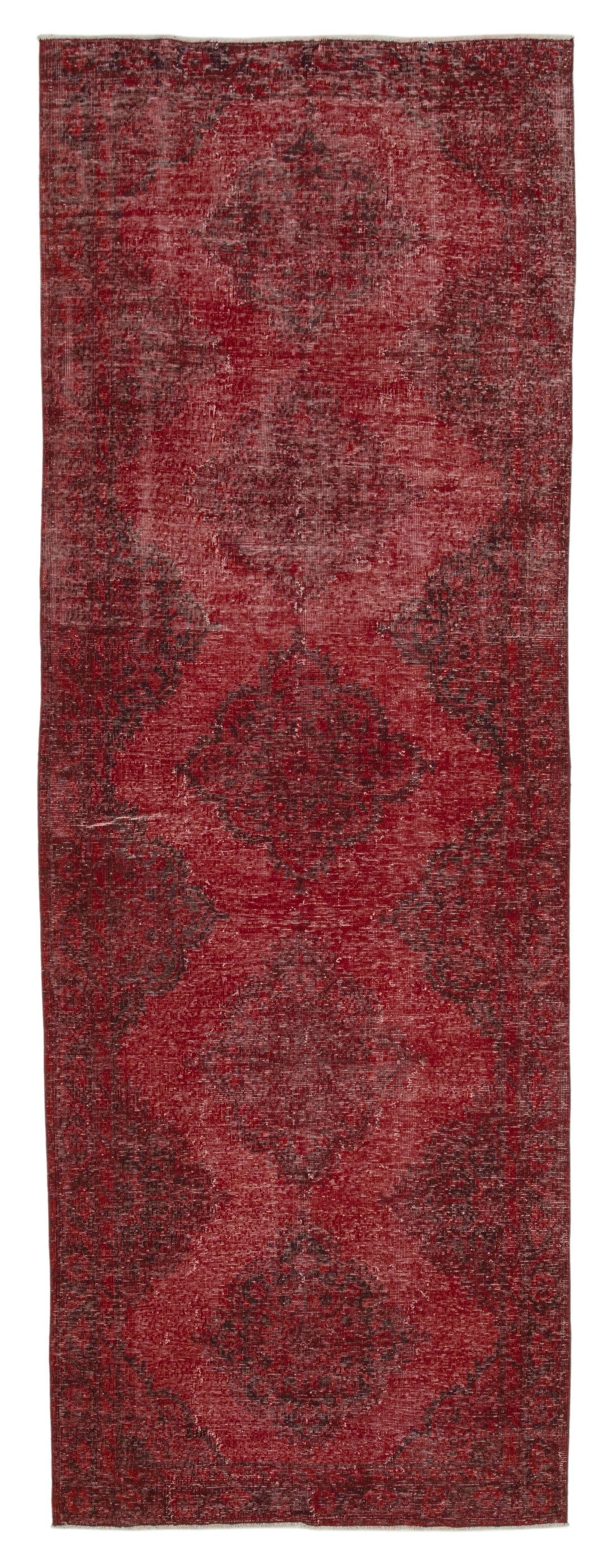 Handmade Overdyed Runner > Design# OL-AC-24199 > Size: 4'-5" x 12'-6", Carpet Culture Rugs, Handmade Rugs, NYC Rugs, New Rugs, Shop Rugs, Rug Store, Outlet Rugs, SoHo Rugs, Rugs in USA