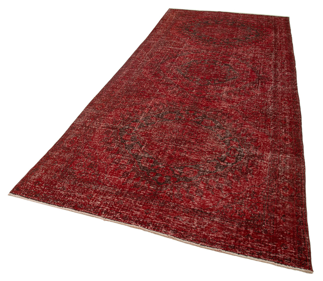 Handmade Overdyed Runner > Design# OL-AC-24200 > Size: 4'-11" x 11'-10", Carpet Culture Rugs, Handmade Rugs, NYC Rugs, New Rugs, Shop Rugs, Rug Store, Outlet Rugs, SoHo Rugs, Rugs in USA
