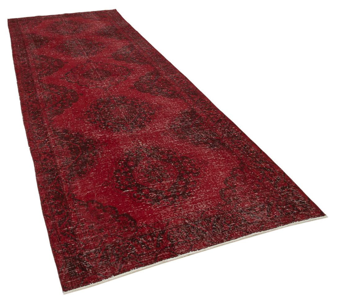 Handmade Overdyed Runner > Design# OL-AC-24201 > Size: 4'-8" x 12'-10", Carpet Culture Rugs, Handmade Rugs, NYC Rugs, New Rugs, Shop Rugs, Rug Store, Outlet Rugs, SoHo Rugs, Rugs in USA