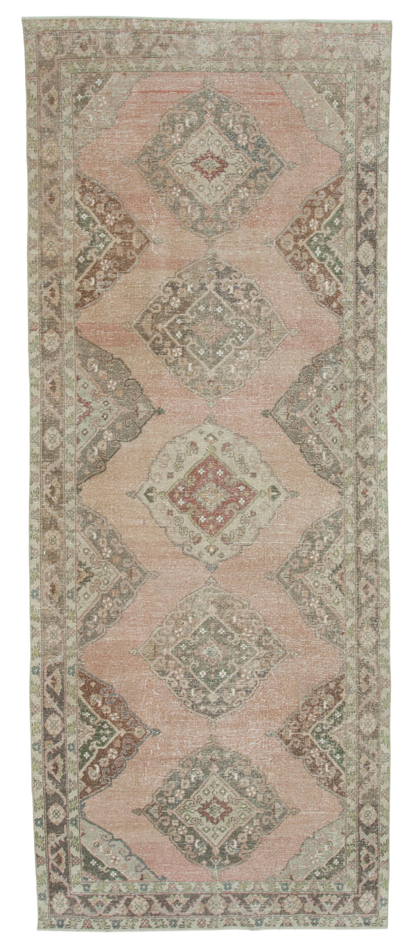 Handmade Vintage Runner > Design# OL-AC-24204 > Size: 4'-10" x 12'-3", Carpet Culture Rugs, Handmade Rugs, NYC Rugs, New Rugs, Shop Rugs, Rug Store, Outlet Rugs, SoHo Rugs, Rugs in USA