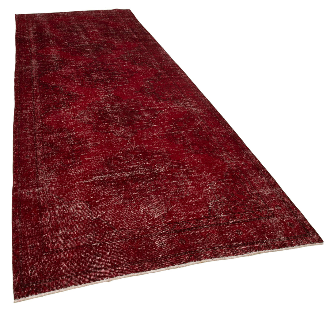 Handmade Overdyed Runner > Design# OL-AC-24213 > Size: 4'-9" x 12'-6", Carpet Culture Rugs, Handmade Rugs, NYC Rugs, New Rugs, Shop Rugs, Rug Store, Outlet Rugs, SoHo Rugs, Rugs in USA