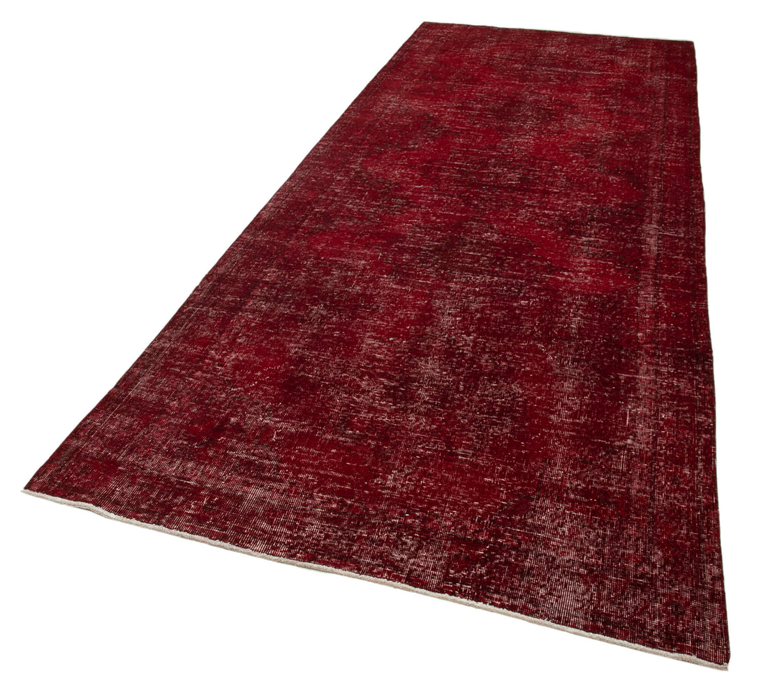 Handmade Overdyed Runner > Design# OL-AC-24213 > Size: 4'-9" x 12'-6", Carpet Culture Rugs, Handmade Rugs, NYC Rugs, New Rugs, Shop Rugs, Rug Store, Outlet Rugs, SoHo Rugs, Rugs in USA