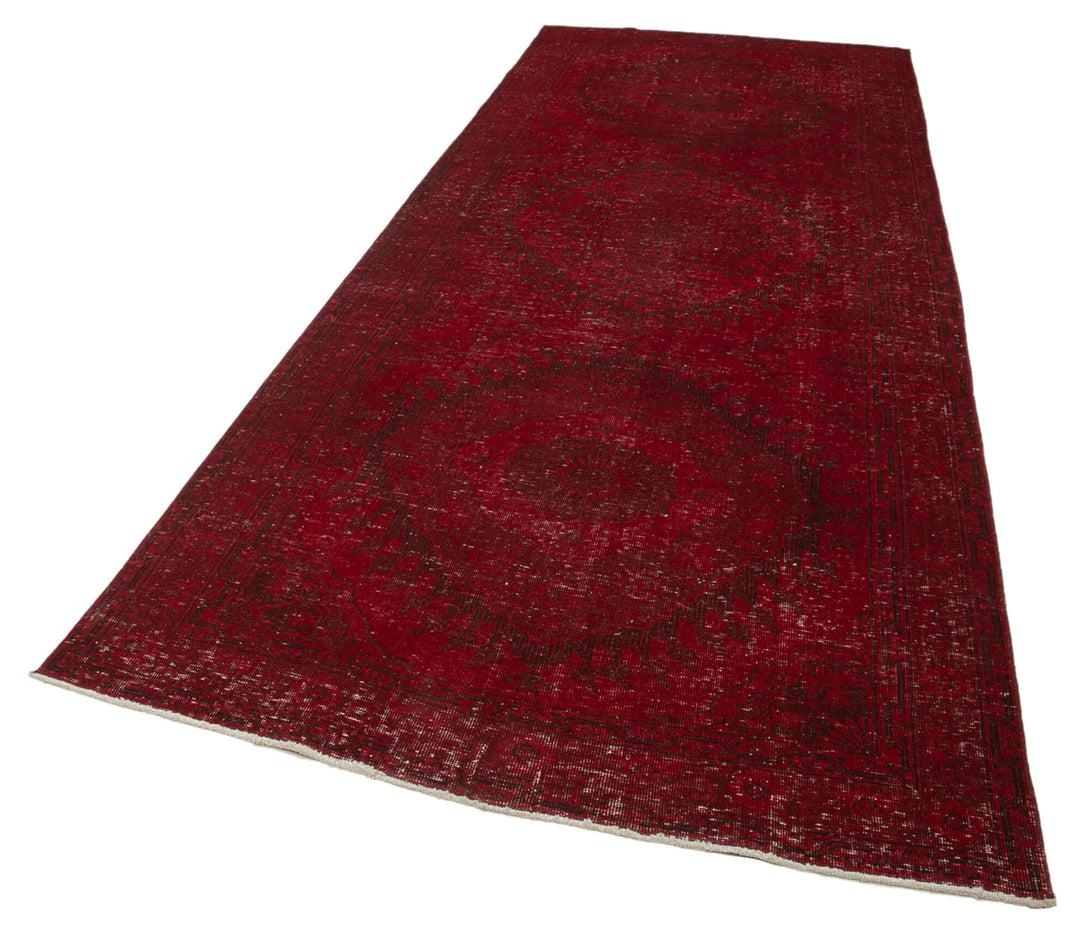Handmade Overdyed Runner > Design# OL-AC-24215 > Size: 4'-10" x 12'-8", Carpet Culture Rugs, Handmade Rugs, NYC Rugs, New Rugs, Shop Rugs, Rug Store, Outlet Rugs, SoHo Rugs, Rugs in USA