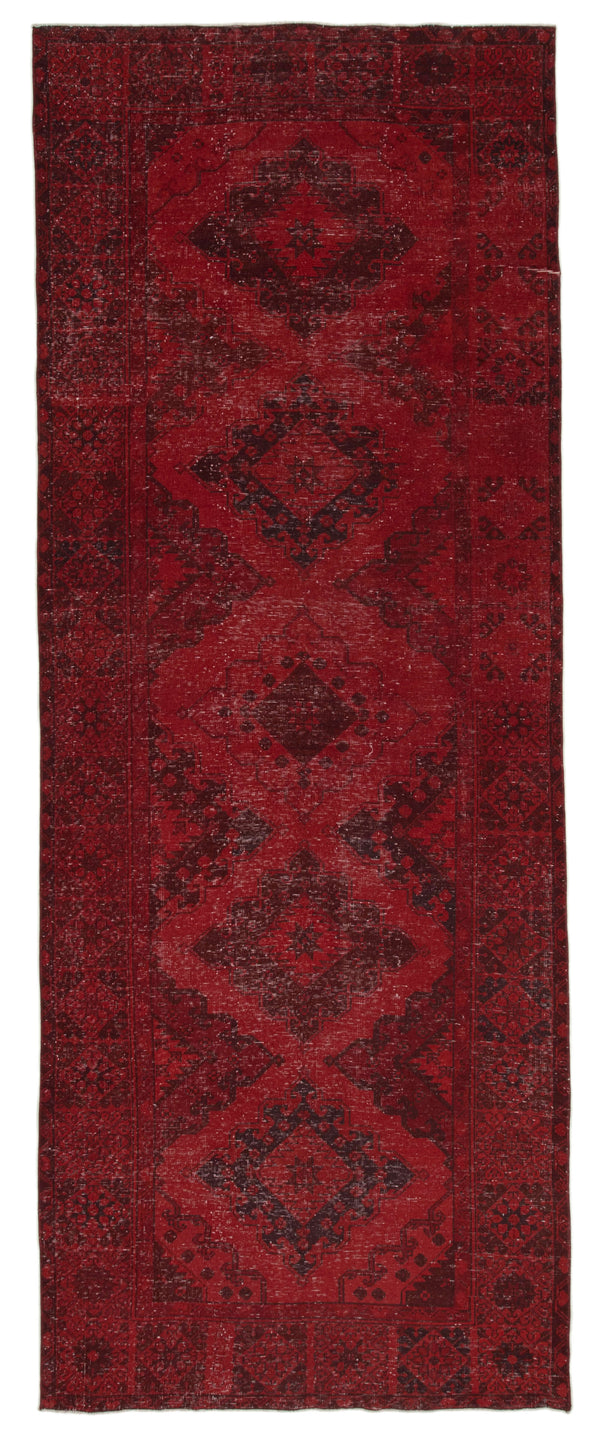 Handmade Overdyed Runner > Design# OL-AC-24216 > Size: 4'-9" x 12'-8", Carpet Culture Rugs, Handmade Rugs, NYC Rugs, New Rugs, Shop Rugs, Rug Store, Outlet Rugs, SoHo Rugs, Rugs in USA