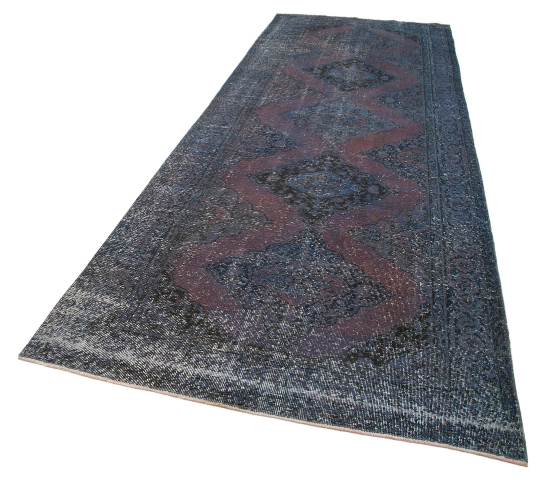 Handmade Overdyed Runner > Design# OL-AC-24218 > Size: 4'-11" x 12'-11", Carpet Culture Rugs, Handmade Rugs, NYC Rugs, New Rugs, Shop Rugs, Rug Store, Outlet Rugs, SoHo Rugs, Rugs in USA