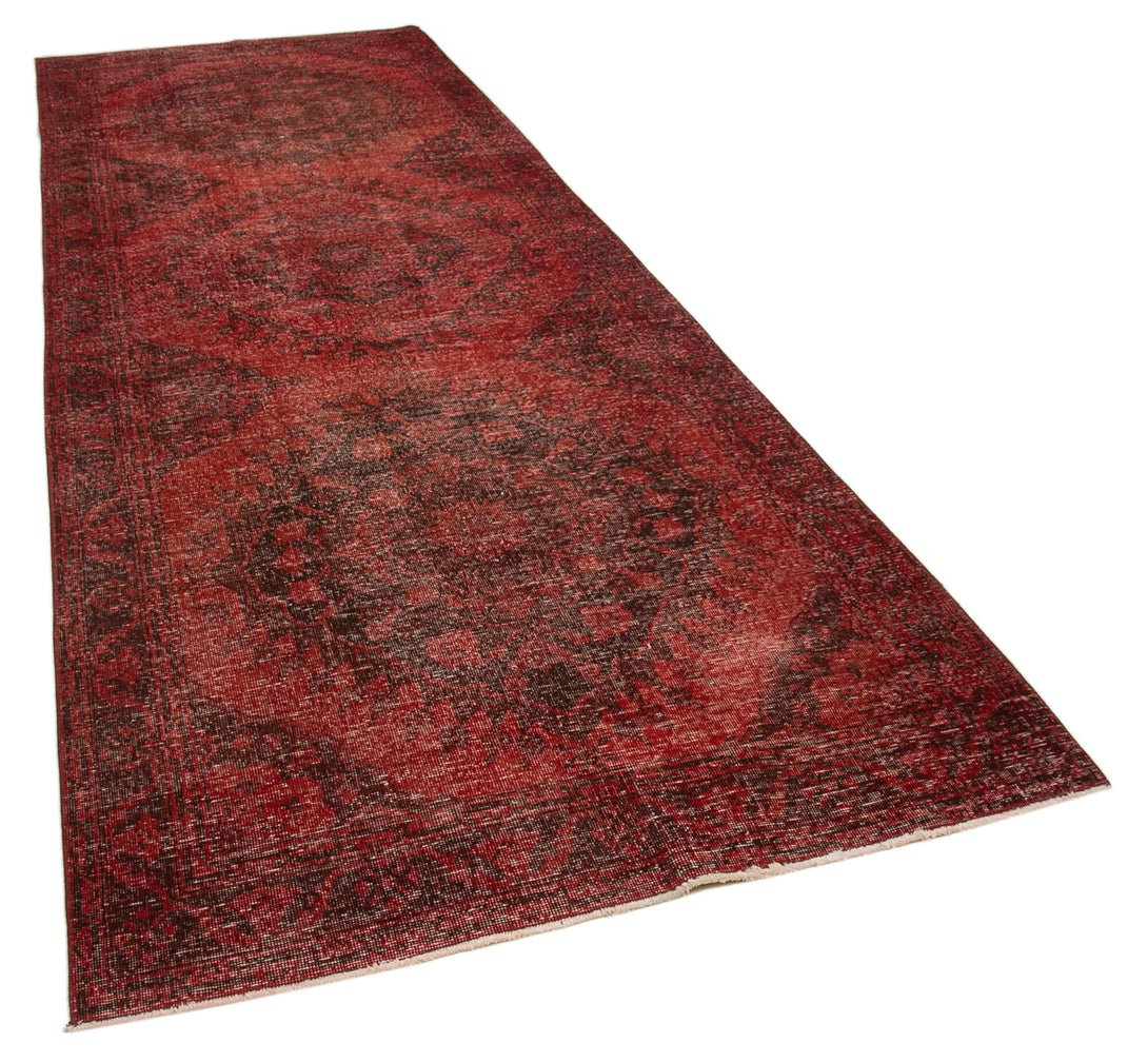 Handmade Overdyed Runner > Design# OL-AC-24227 > Size: 4'-8" x 12'-8", Carpet Culture Rugs, Handmade Rugs, NYC Rugs, New Rugs, Shop Rugs, Rug Store, Outlet Rugs, SoHo Rugs, Rugs in USA