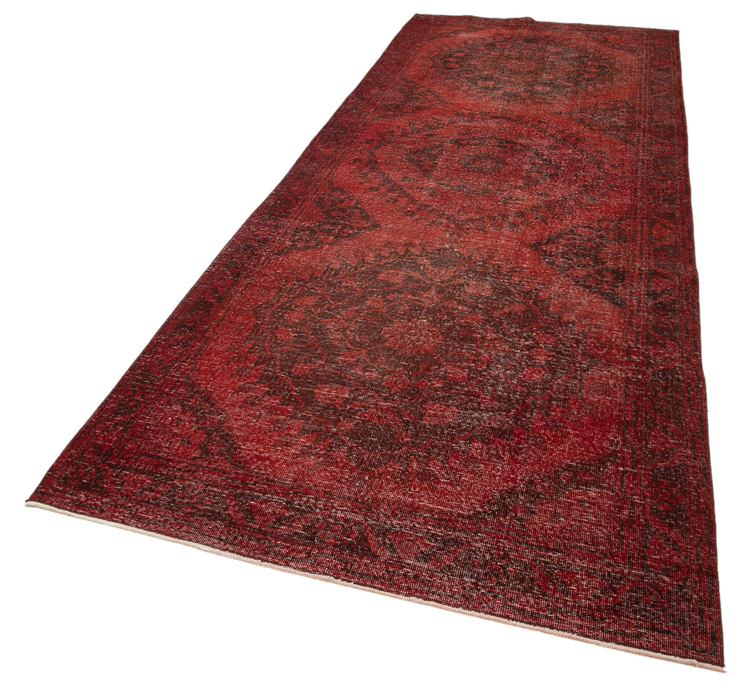 Handmade Overdyed Runner > Design# OL-AC-24227 > Size: 4'-8" x 12'-8", Carpet Culture Rugs, Handmade Rugs, NYC Rugs, New Rugs, Shop Rugs, Rug Store, Outlet Rugs, SoHo Rugs, Rugs in USA