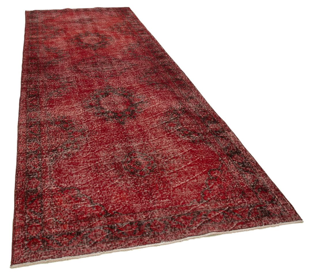 Handmade Overdyed Runner > Design# OL-AC-24228 > Size: 4'-9" x 12'-10", Carpet Culture Rugs, Handmade Rugs, NYC Rugs, New Rugs, Shop Rugs, Rug Store, Outlet Rugs, SoHo Rugs, Rugs in USA