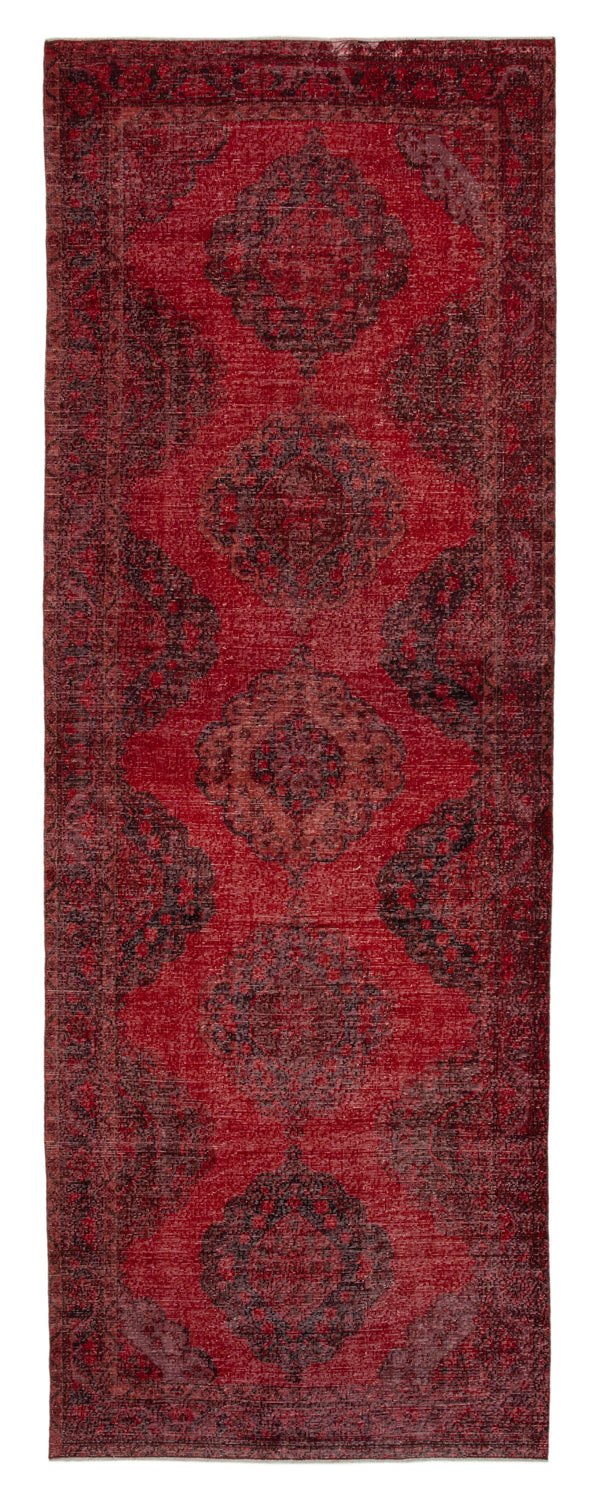 Handmade Overdyed Runner > Design# OL-AC-24231 > Size: 4'-10" x 13'-7", Carpet Culture Rugs, Handmade Rugs, NYC Rugs, New Rugs, Shop Rugs, Rug Store, Outlet Rugs, SoHo Rugs, Rugs in USA