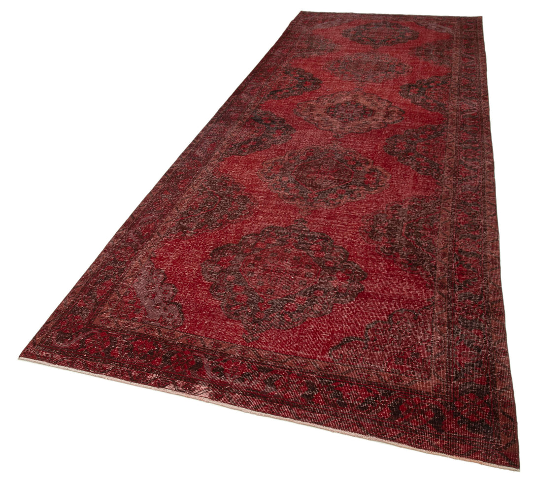 Handmade Overdyed Runner > Design# OL-AC-24231 > Size: 4'-10" x 13'-7", Carpet Culture Rugs, Handmade Rugs, NYC Rugs, New Rugs, Shop Rugs, Rug Store, Outlet Rugs, SoHo Rugs, Rugs in USA