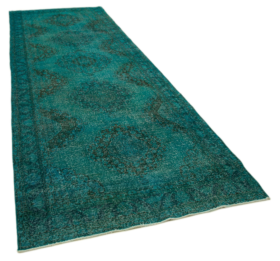 Handmade Overdyed Runner > Design# OL-AC-24237 > Size: 4'-9" x 13'-5", Carpet Culture Rugs, Handmade Rugs, NYC Rugs, New Rugs, Shop Rugs, Rug Store, Outlet Rugs, SoHo Rugs, Rugs in USA