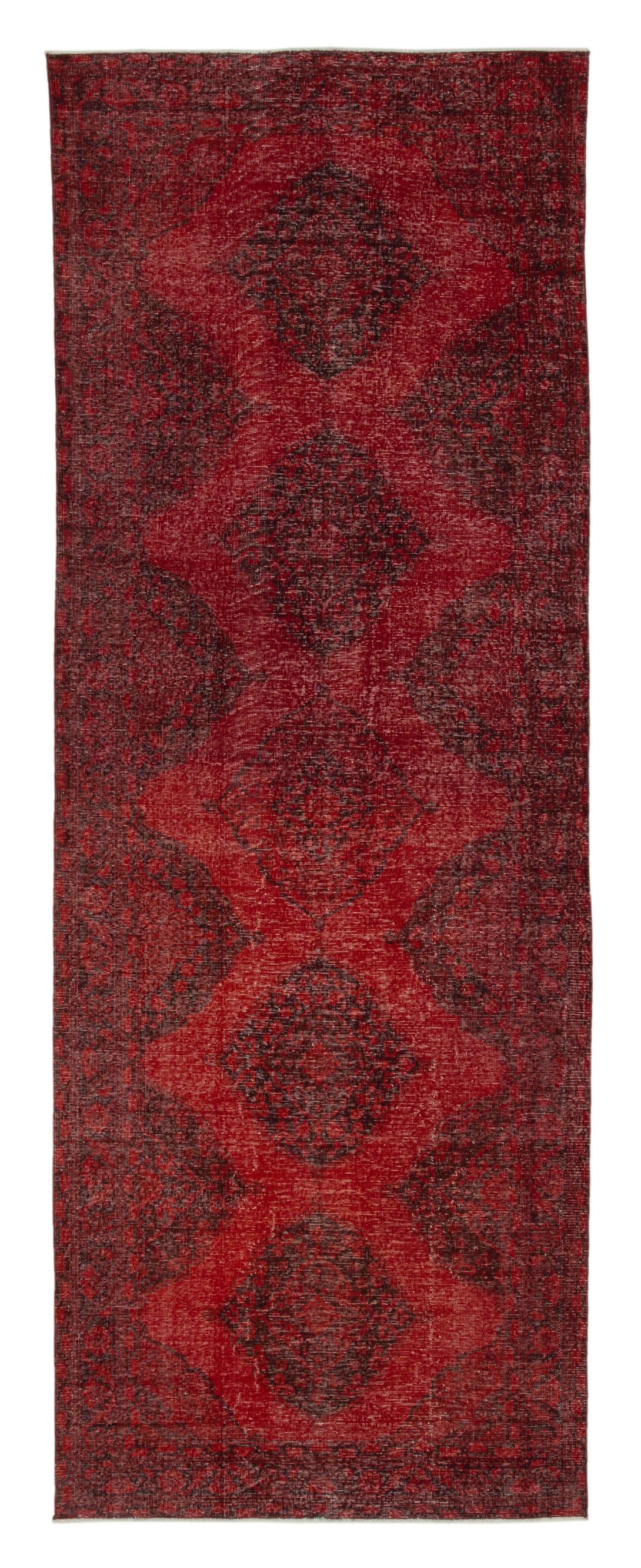 Handmade Overdyed Runner > Design# OL-AC-24239 > Size: 4'-9" x 13'-1", Carpet Culture Rugs, Handmade Rugs, NYC Rugs, New Rugs, Shop Rugs, Rug Store, Outlet Rugs, SoHo Rugs, Rugs in USA