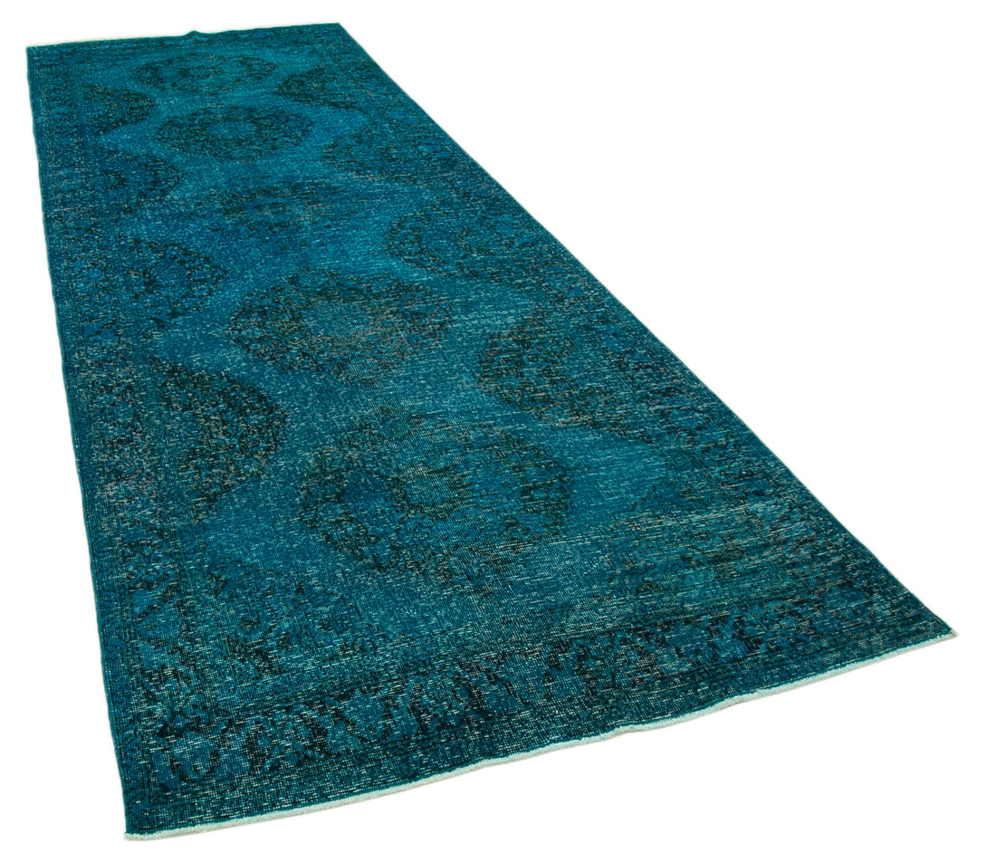 Handmade Overdyed Runner > Design# OL-AC-24245 > Size: 4'-6" x 12'-10", Carpet Culture Rugs, Handmade Rugs, NYC Rugs, New Rugs, Shop Rugs, Rug Store, Outlet Rugs, SoHo Rugs, Rugs in USA