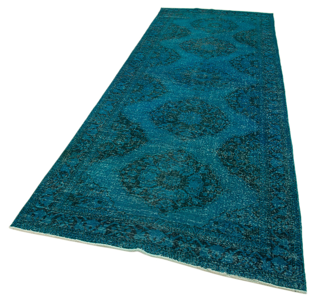 Handmade Overdyed Runner > Design# OL-AC-24245 > Size: 4'-6" x 12'-10", Carpet Culture Rugs, Handmade Rugs, NYC Rugs, New Rugs, Shop Rugs, Rug Store, Outlet Rugs, SoHo Rugs, Rugs in USA