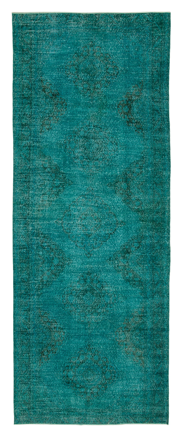 Handmade Overdyed Runner > Design# OL-AC-24246 > Size: 4'-8" x 12'-10", Carpet Culture Rugs, Handmade Rugs, NYC Rugs, New Rugs, Shop Rugs, Rug Store, Outlet Rugs, SoHo Rugs, Rugs in USA