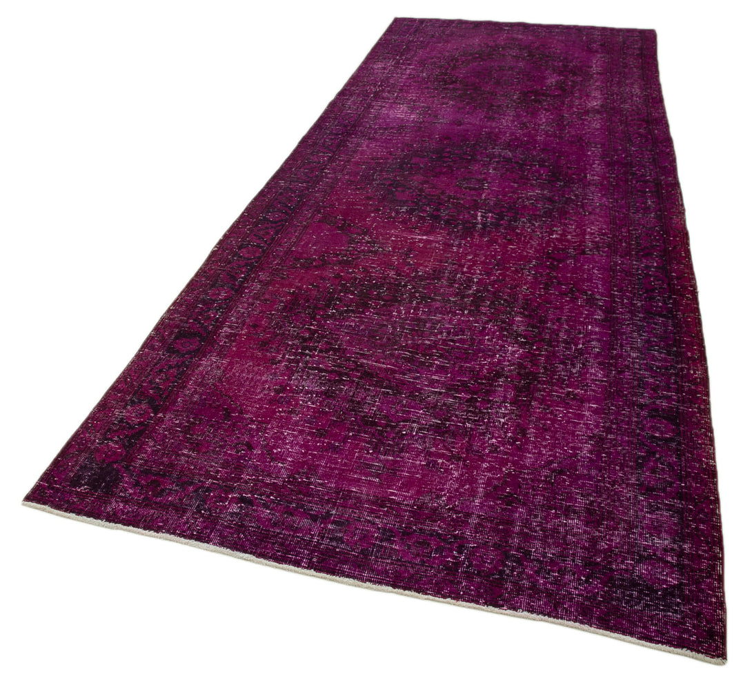Handmade Overdyed Runner > Design# OL-AC-24248 > Size: 4'-8" x 12'-8", Carpet Culture Rugs, Handmade Rugs, NYC Rugs, New Rugs, Shop Rugs, Rug Store, Outlet Rugs, SoHo Rugs, Rugs in USA