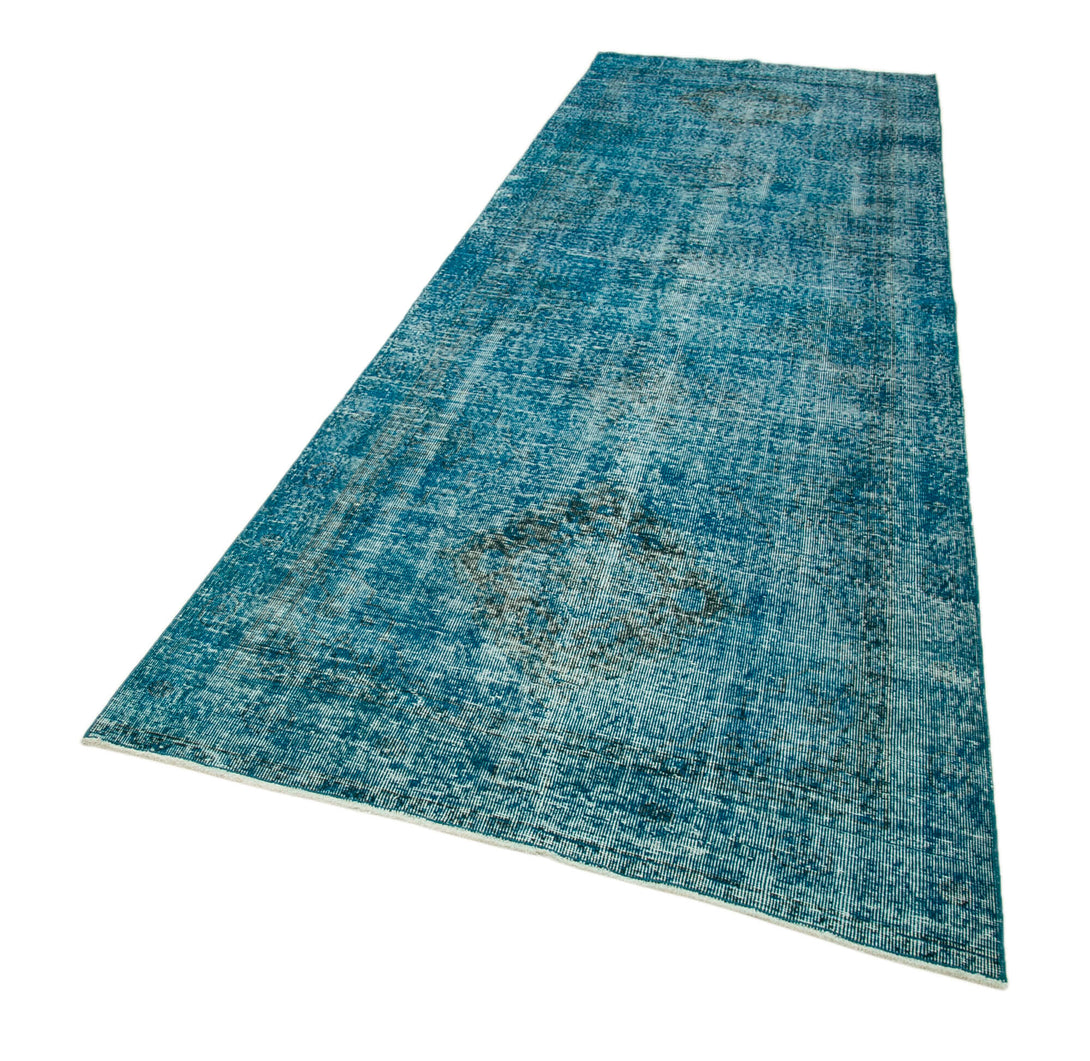 Handmade Overdyed Runner > Design# OL-AC-24284 > Size: 4'-4" x 12'-2", Carpet Culture Rugs, Handmade Rugs, NYC Rugs, New Rugs, Shop Rugs, Rug Store, Outlet Rugs, SoHo Rugs, Rugs in USA