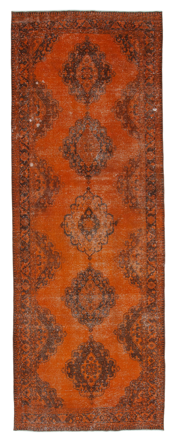 Handmade Overdyed Runner > Design# OL-AC-24292 > Size: 4'-10" x 13'-6", Carpet Culture Rugs, Handmade Rugs, NYC Rugs, New Rugs, Shop Rugs, Rug Store, Outlet Rugs, SoHo Rugs, Rugs in USA