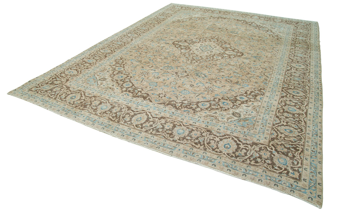 Handmade Persian Vintage Area Rug > Design# OL-AC-24371 > Size: 9'-5" x 12'-7", Carpet Culture Rugs, Handmade Rugs, NYC Rugs, New Rugs, Shop Rugs, Rug Store, Outlet Rugs, SoHo Rugs, Rugs in USA
