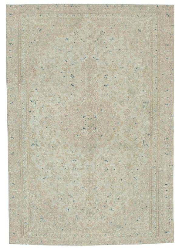 Handmade Persian Vintage Area Rug > Design# OL-AC-24844 > Size: 6'-9" x 9'-8", Carpet Culture Rugs, Handmade Rugs, NYC Rugs, New Rugs, Shop Rugs, Rug Store, Outlet Rugs, SoHo Rugs, Rugs in USA