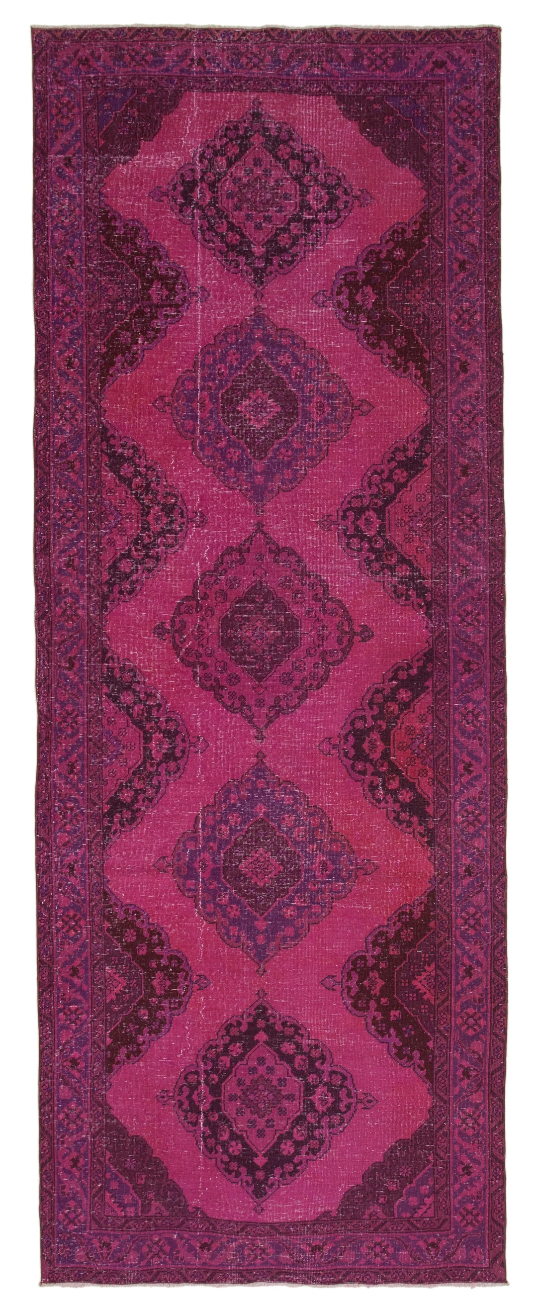 Handmade Overdyed Runner > Design# OL-AC-2484 > Size: 4'-9" x 12'-7", Carpet Culture Rugs, Handmade Rugs, NYC Rugs, New Rugs, Shop Rugs, Rug Store, Outlet Rugs, SoHo Rugs, Rugs in USA