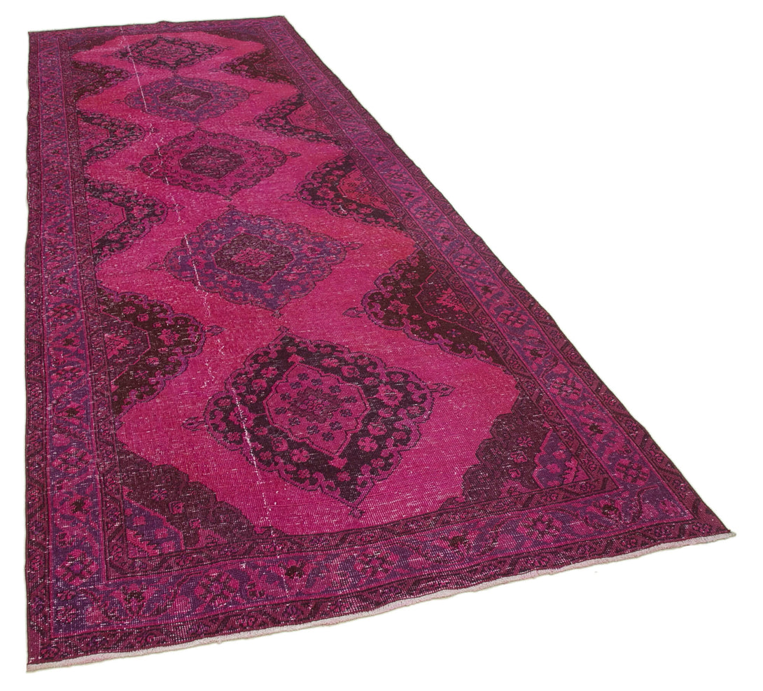 Handmade Overdyed Runner > Design# OL-AC-2484 > Size: 4'-9" x 12'-7", Carpet Culture Rugs, Handmade Rugs, NYC Rugs, New Rugs, Shop Rugs, Rug Store, Outlet Rugs, SoHo Rugs, Rugs in USA