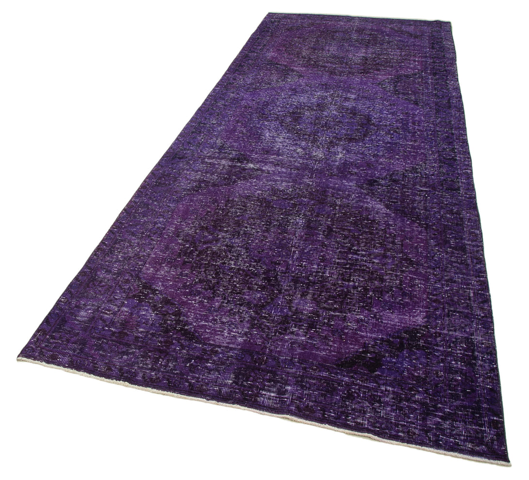 Handmade Overdyed Runner > Design# OL-AC-2486 > Size: 4'-9" x 12'-6", Carpet Culture Rugs, Handmade Rugs, NYC Rugs, New Rugs, Shop Rugs, Rug Store, Outlet Rugs, SoHo Rugs, Rugs in USA