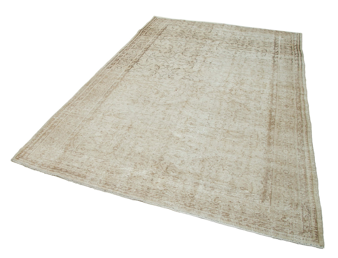 Handmade White Wash Area Rug > Design# OL-AC-24981 > Size: 5'-11" x 9'-3", Carpet Culture Rugs, Handmade Rugs, NYC Rugs, New Rugs, Shop Rugs, Rug Store, Outlet Rugs, SoHo Rugs, Rugs in USA