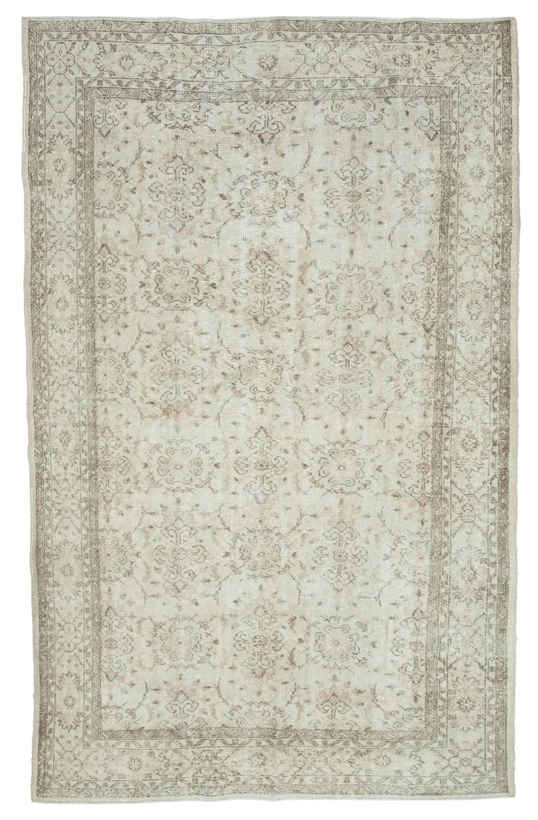 Handmade White Wash Area Rug > Design# OL-AC-24988 > Size: 6'-5" x 10'-5", Carpet Culture Rugs, Handmade Rugs, NYC Rugs, New Rugs, Shop Rugs, Rug Store, Outlet Rugs, SoHo Rugs, Rugs in USA